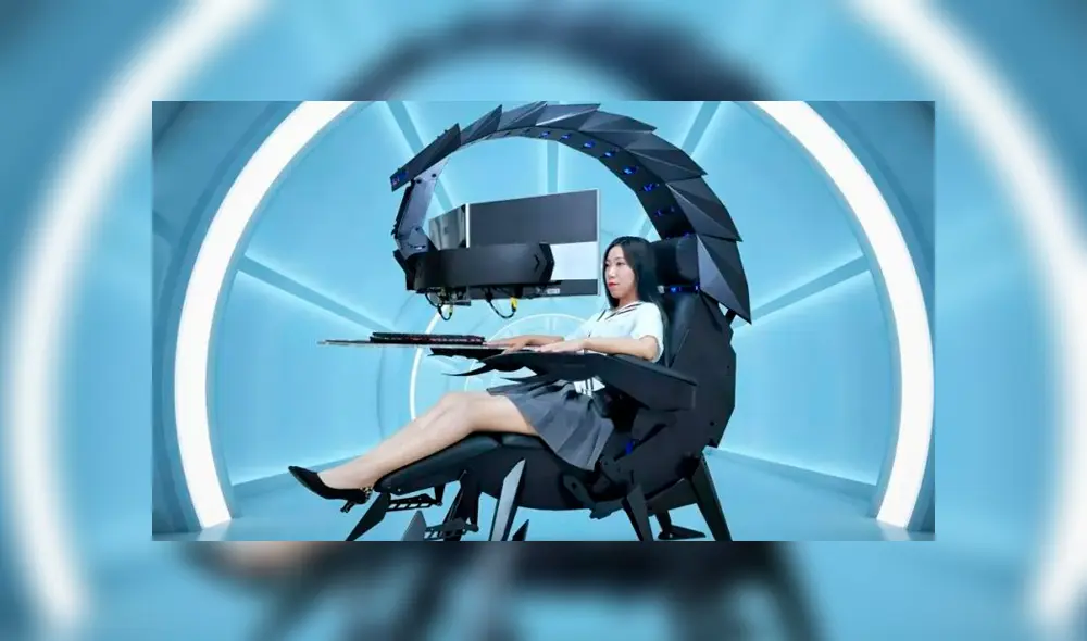 La silla gamer ofrece hasta seis posiciones al usuario. Foto: Computerhoy. La silla gamer ofrece hasta seis posiciones al usuario. Foto: Computerhoy.