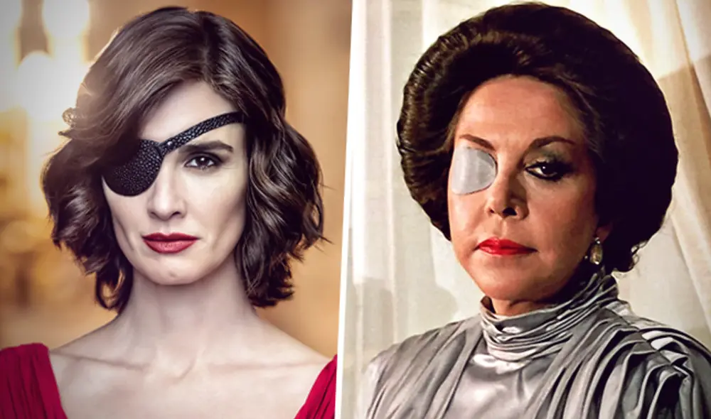 Paz Vega y María Rubio interpretaron a 'Catalina Creel' en Cuna de lobos.  Foto: composición / Televisa