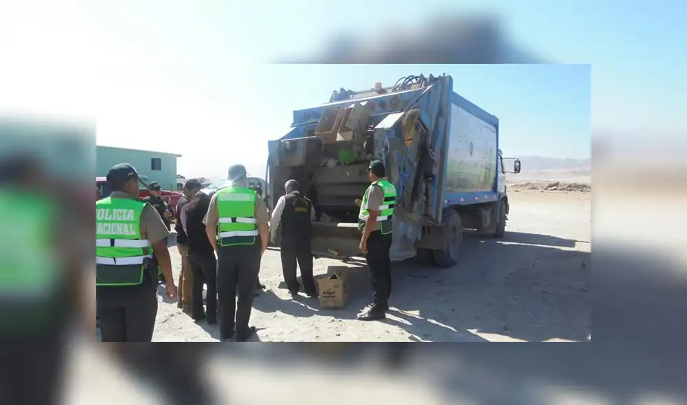 Moquegua: Arrojan cadáver de recién nacido a carro recolector de basura