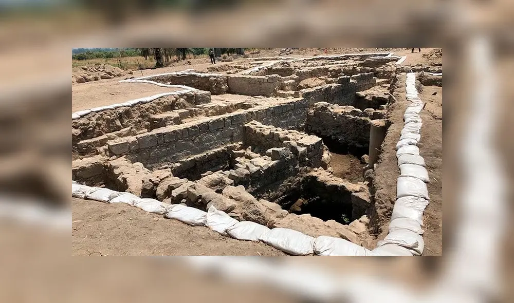 Área de la iglesia descubierta. Foto: El Araj excavations.