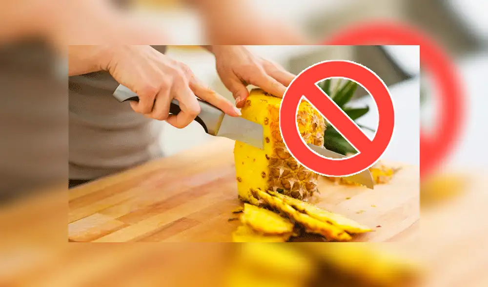 Facebook viral: revelan la manera correcta de cómo comer una piña que pocos sabían [VIDEO]