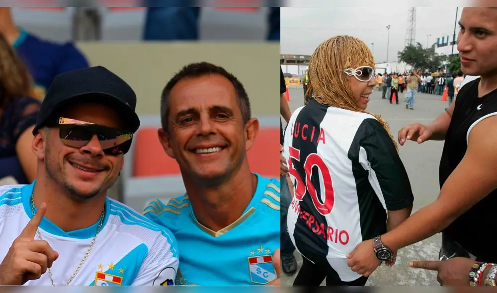 Alianza Lima vs Sporting Cristal: famosos alientan a los equipos de sus amores [FOTOS]