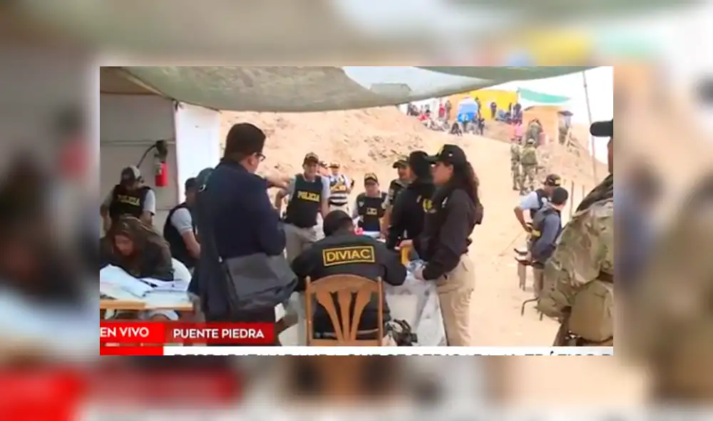 PNP desarticula banda dedicada al tráfico de terrenos en Puente Piedra PNP desarticula banda dedicada al tráfico de terrenos en Puente Piedra