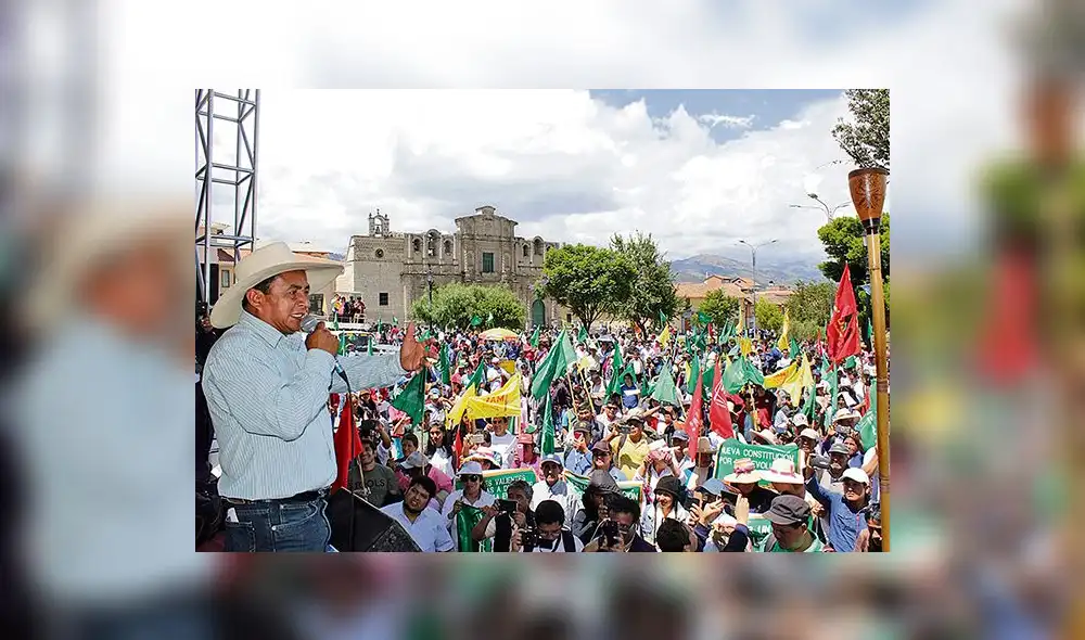 Gregorio Santos: “Sin la unidad  de la izquierda no habrá victoria”