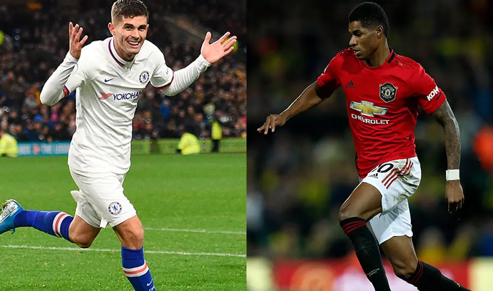 Chelsea enfrenta al Manchester United por la Copa de la Liga. (créditos: AFP)