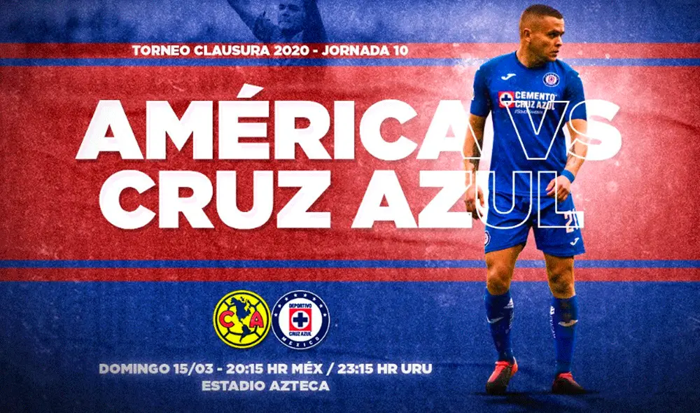 América vs. Cruz Azul EN VIVO por la Liga MX 2020. América vs. Cruz Azul EN VIVO por la Liga MX 2020.