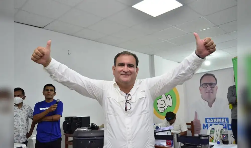 El ex alcalde de Tambogrande, aseguró que su gobierno será de puertas abiertas. Foto: Fan page Gabriel Madrid