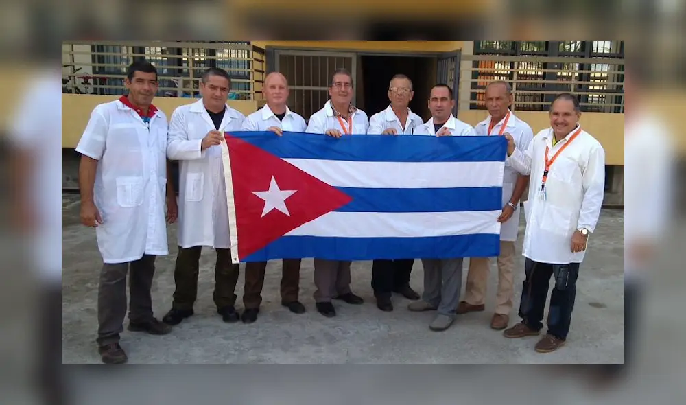 Médicos cubanos. Foto: Difusión. Médicos cubanos. Foto: Difusión.