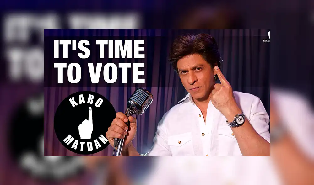 Shah Rukh Khan rapea para instar a votar en elecciones de la India [VIDEO]