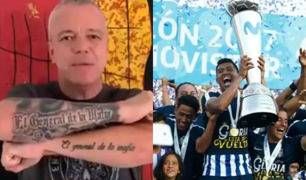 'Popeye' saludó a los íntimos tras su último campeonato en 2017. Foto: Captura 'Popeye' saludó a los íntimos tras su último campeonato en 2017. Foto: Captura