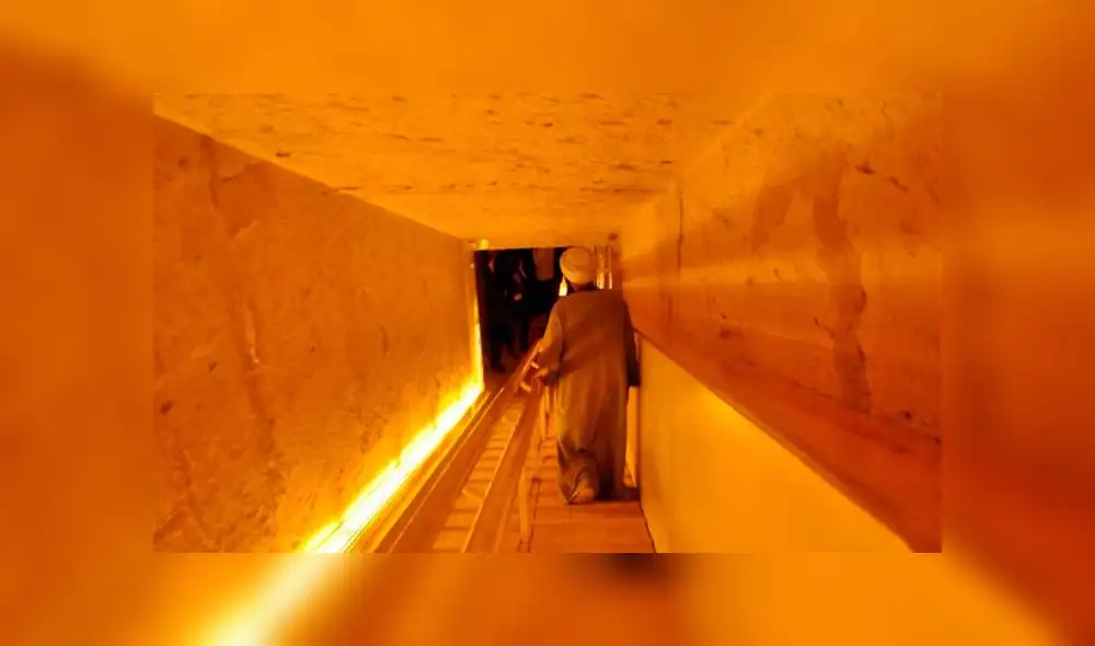 Entrada a la tumba de Tutankamón. Foto: EFE. Entrada a la tumba de Tutankamón. Foto: EFE.