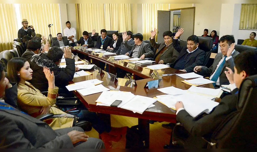 DESACUERDO. Consejeros están divididos sobre suspensión de Walter Aduviri. Decisión se adoptará por mayoría. DESACUERDO. Consejeros están divididos sobre suspensión de Walter Aduviri. Decisión se adoptará por mayoría.