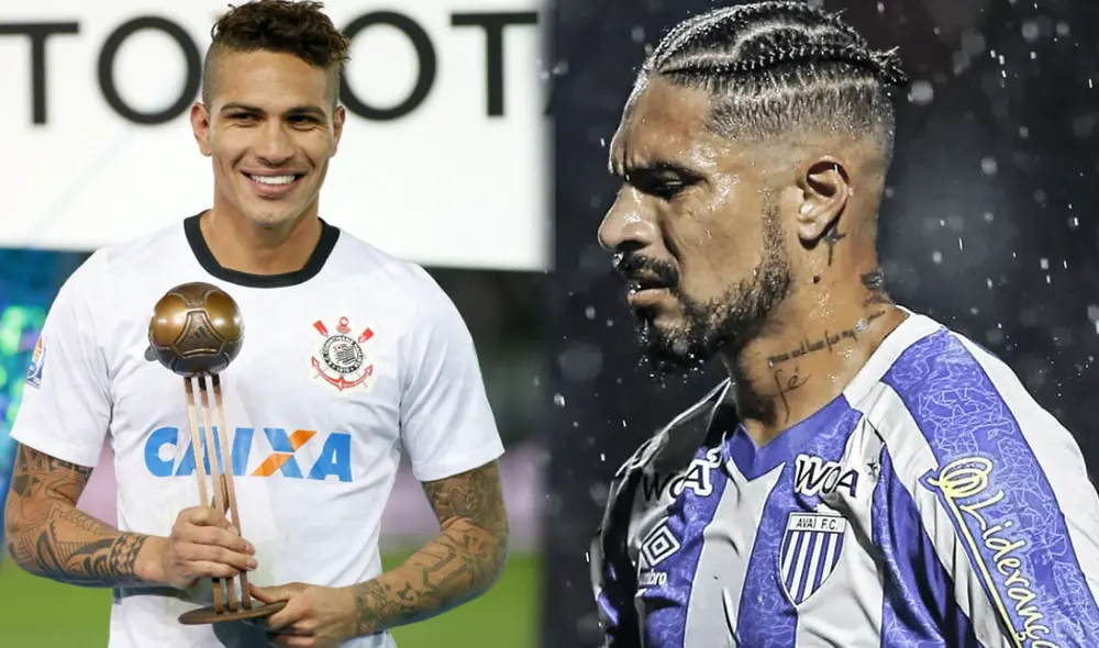 En 2022, Paolo Guerrero cumplió 10 años desde su llegada al fútbol brasileño. Foto: composición EFE/Avaí En 2022, Paolo Guerrero cumplió 10 años desde su llegada al fútbol brasileño. Foto: composición EFE/Avaí