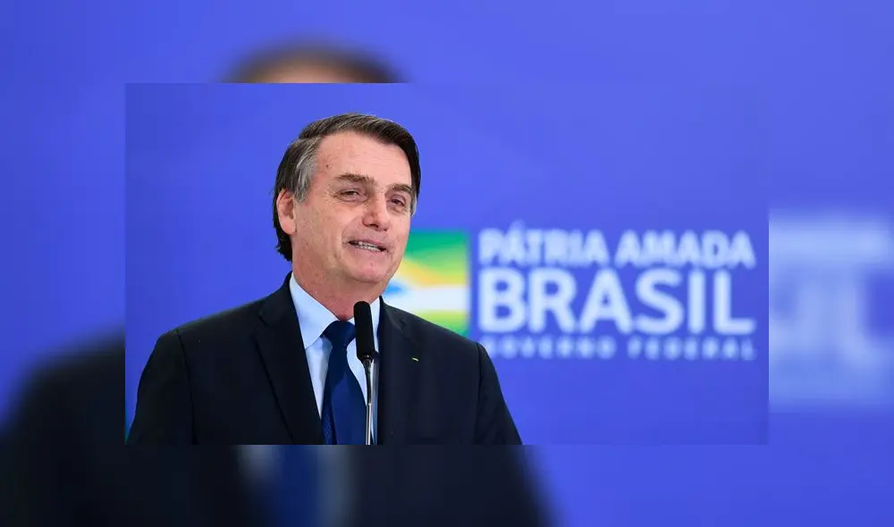 Jair Bolsonaro le responde a Emmanuel Macron. Foto: EFE. Jair Bolsonaro le responde a Emmanuel Macron. Foto: EFE.