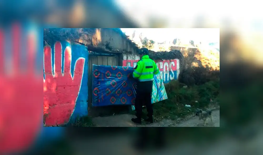 Anciana recibe apoyo de la PNP tras conocer su conmovedora historia