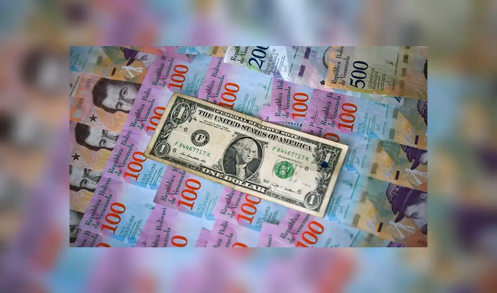 Precio del dólar en Venezuela. Foto: AFP