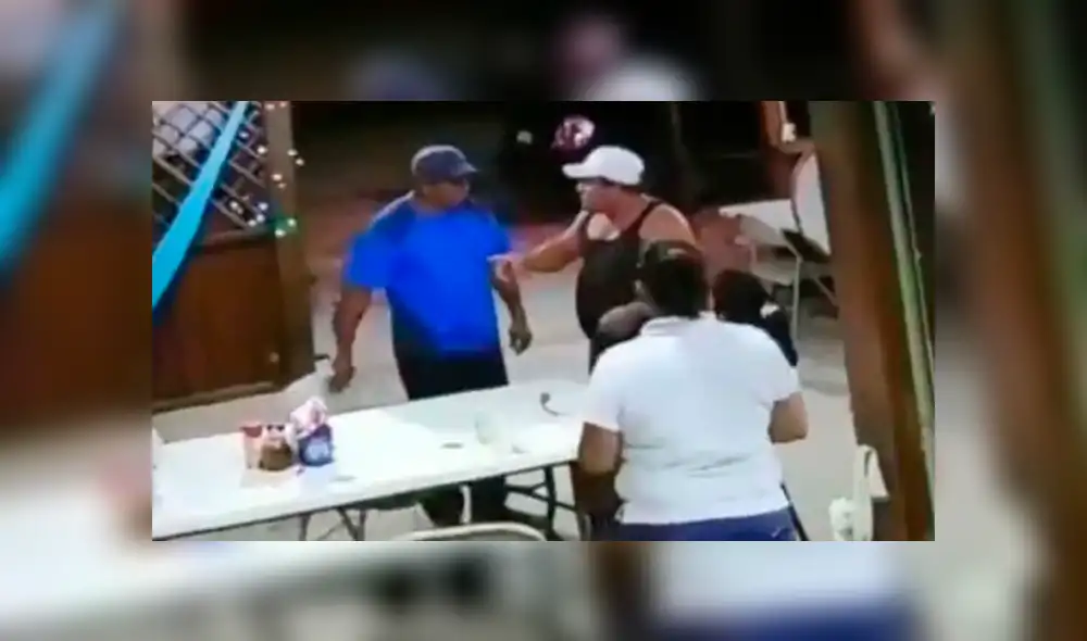 Los delincuentes se dieron a la fuga tras dejar a ambas víctimas muertas sobre el suelo. (Foto: captura)