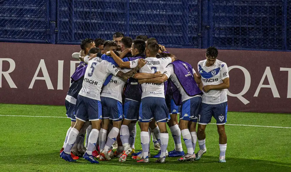 Vélez Sarsfield y Deportivo Cali se enfrentaron en la ida por los octavos de final de la Copa Sudamericana 2020. Foto: Twitter Vélez Sarsfield y Deportivo Cali se enfrentaron en la ida por los octavos de final de la Copa Sudamericana 2020. Foto: Twitter