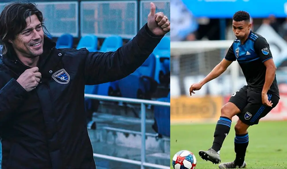 Marcos López juega en el San José Earthquakes de la MLS.
