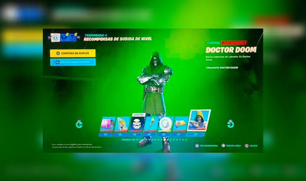 Doctor Doom. (Fotos: Edson Henriquez)