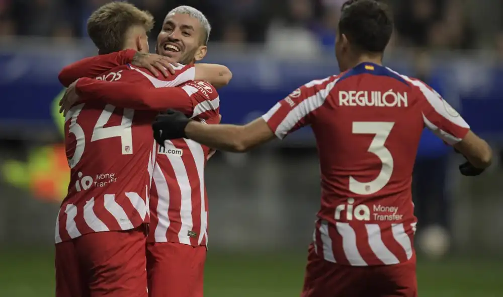 Atlético Madrid ganó y pasó a la siguiente ronda de la Copa del Rey. Foto: EFE