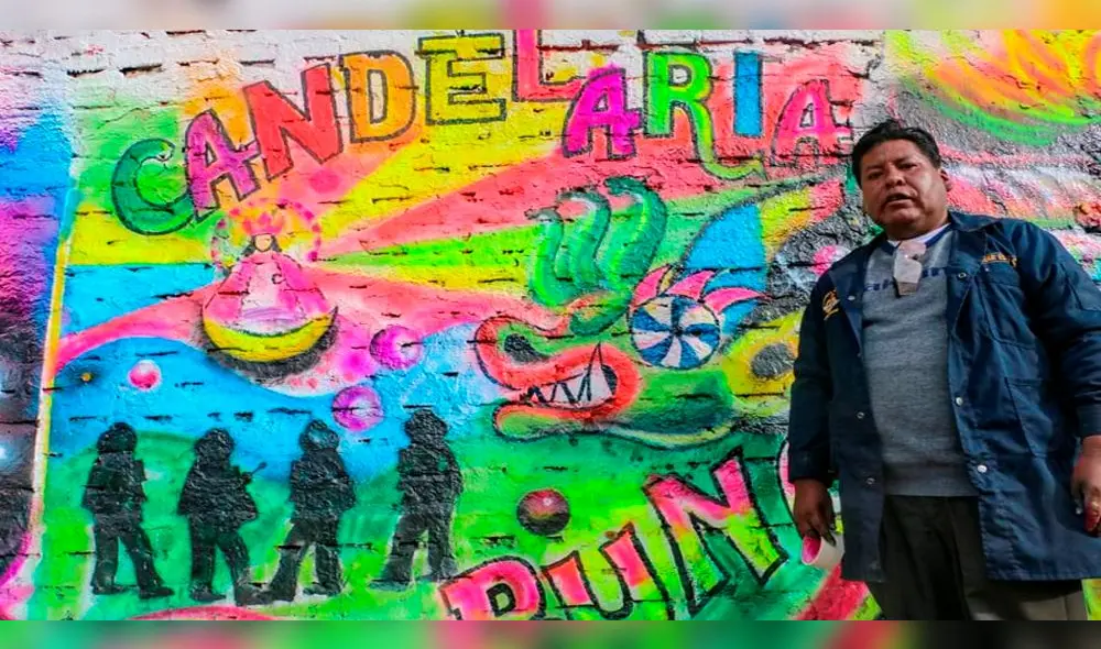 Artistas de Puno participaron en concurso de graffiti en honor a Virgen de la Candelaria [FOTOS]