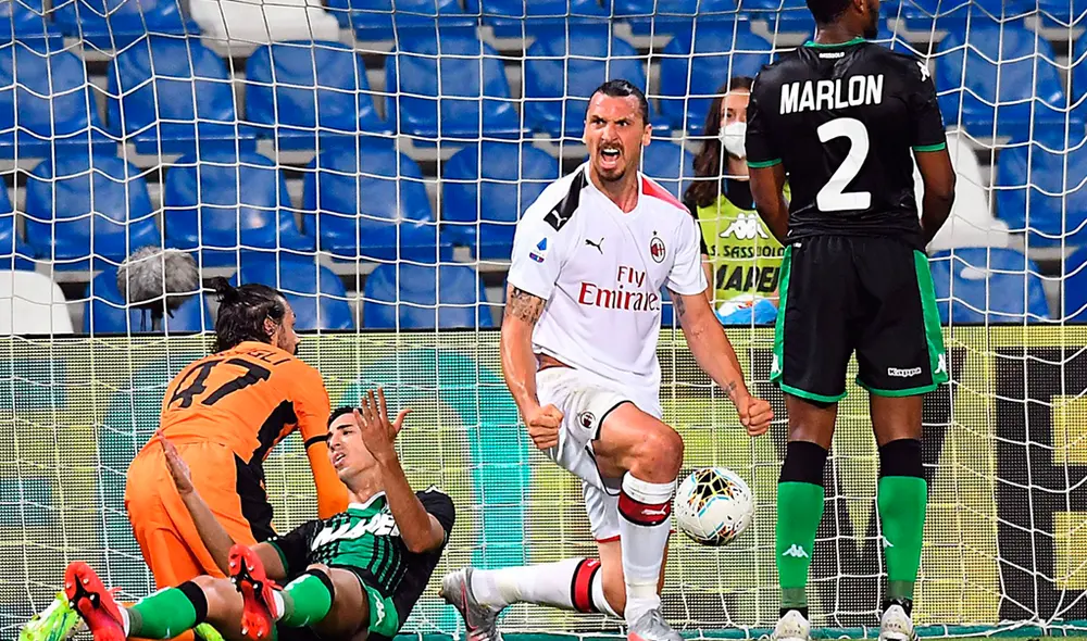 Milan enfrenta a Sassuolo por la Serie A italiana. (FOTO: AFP).