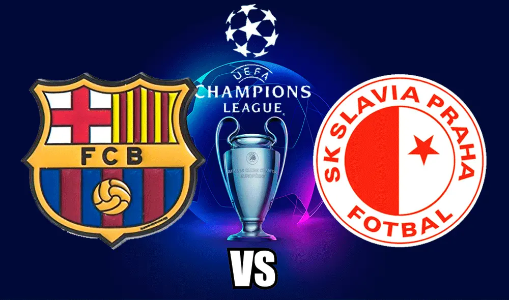 Barcelona vs. Slavia Praga en duelo por la Champions League Barcelona vs. Slavia Praga en duelo por la Champions League