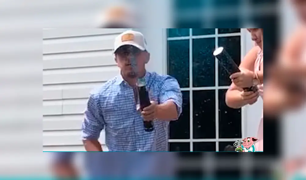 YouTube viral: padre organiza fiesta para revelar el sexo de su bebé y todo se sale de control [VIDEO]