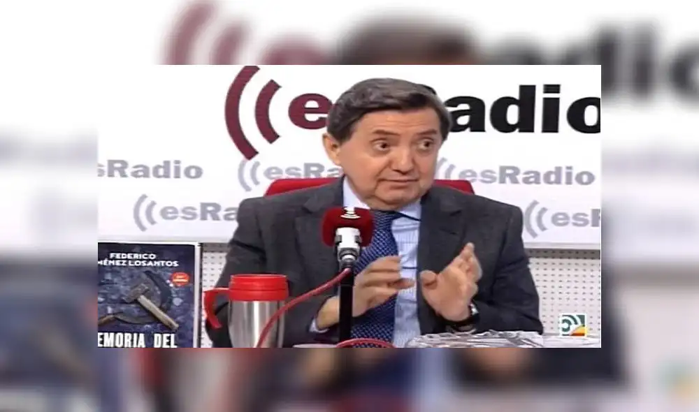Francisco Jiménez Losantos indicó que un médico fue denunciado y asesinado por decir que existía el coronavirus, meses antes de que fuera anunciado. (Foto: esRadio) Francisco Jiménez Losantos indicó que un médico fue denunciado y asesinado por decir que existía el coronavirus, meses antes de que fuera anunciado. (Foto: esRadio)