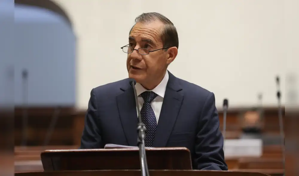 Martos Ruiz solicitó este lunes el voto de confianza al Poder Legislativo. Foto: PCM