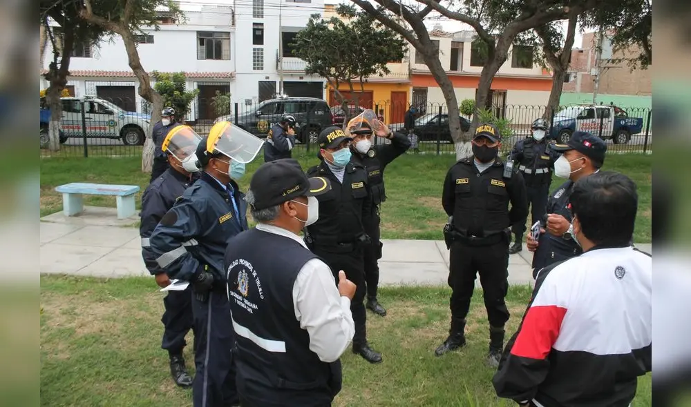 serenos y policías serenos y policías
