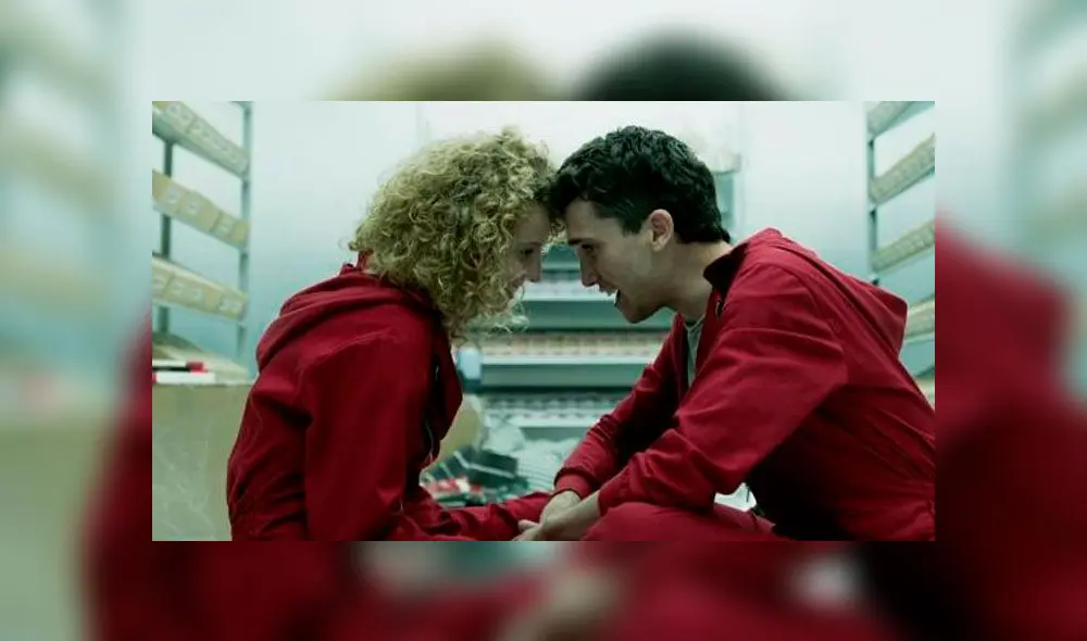 Denver (Daniel Ramos) y Estocolmo (Mónica Gaztambide) Denver (Daniel Ramos) y Estocolmo (Mónica Gaztambide)