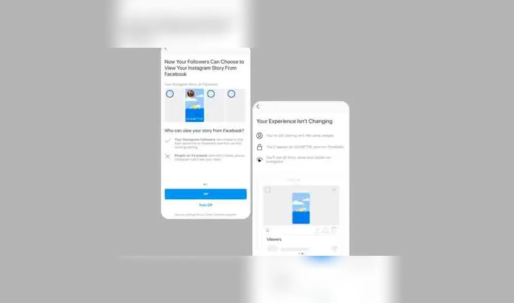 Así se verán las historias de Instagram desde Facebook. (Fotos: @ec_wife)