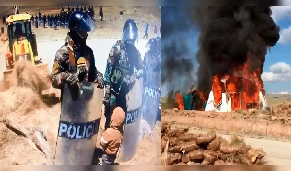 Cusco: Enfrentamiento entre la Policía y pobladores en Chumbivilcas se agrava [VIDEO] 