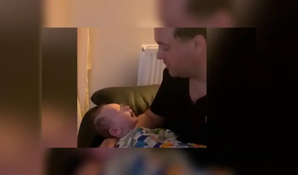 Desliza la imagen para el conmovedor momento. Foto: SWNS