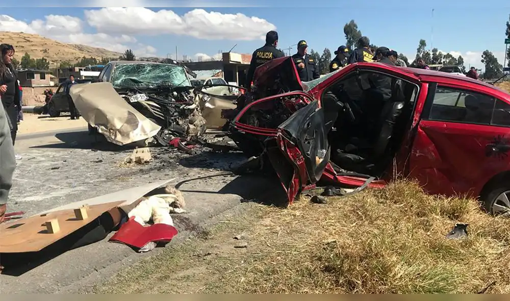 Junín: Accidente de tránsito deja tres personas muertas