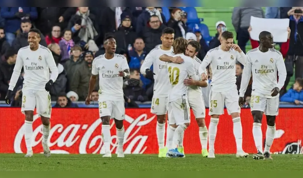 El juego entre Real Madrid vs Sevilla se verá desde las 10:15 a. m. (hora peruana) . Foto: EFE