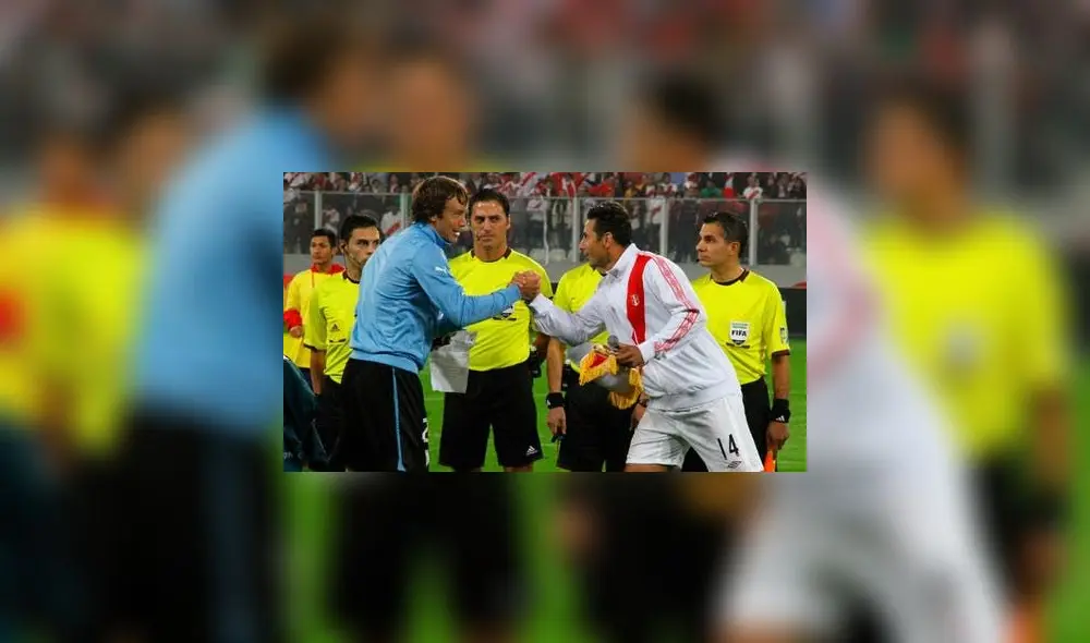 Claudio Pizarro y Diego Lugano. Foto: Líbero