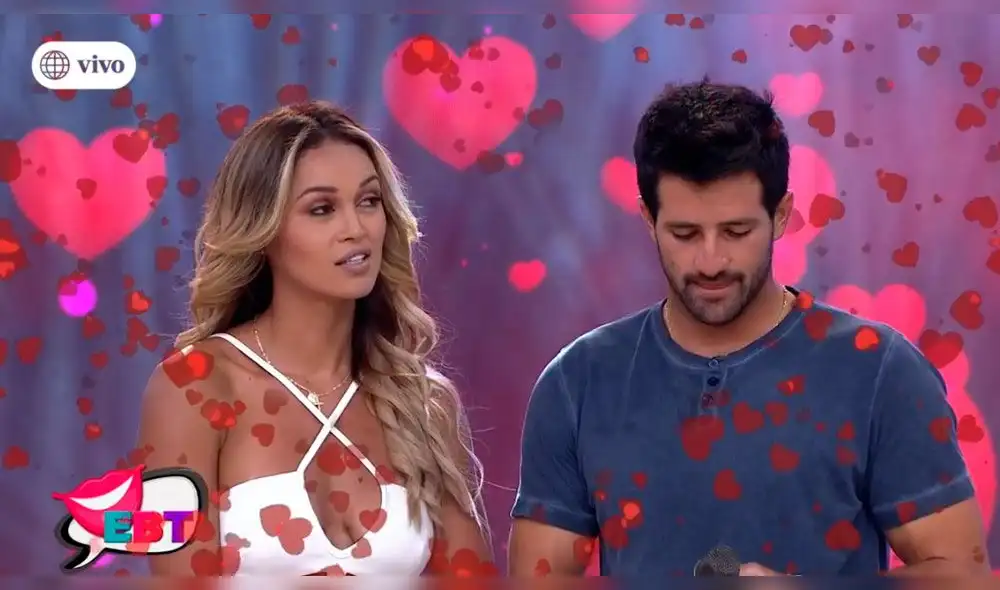 Stefano Peschiera confiesa sus sentimientos sobre Angie Arizaga en vivo [VIDEO]