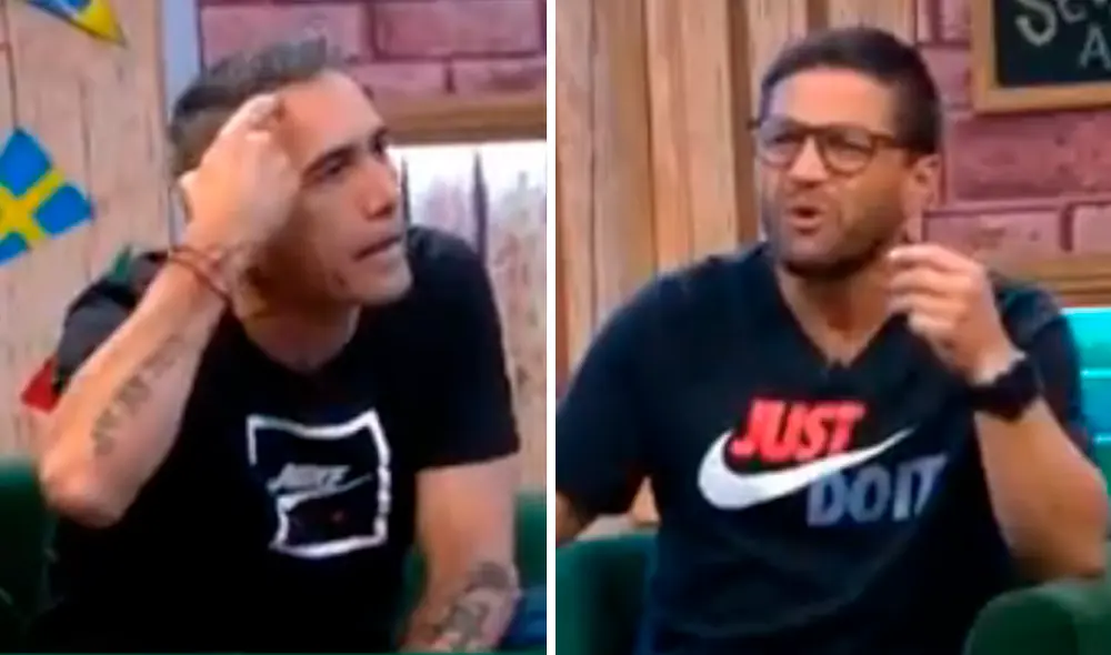 José Chavarri y Pedro Eloy García tuvieron una acalorada discusión por la situación actual de Christian Cueva.