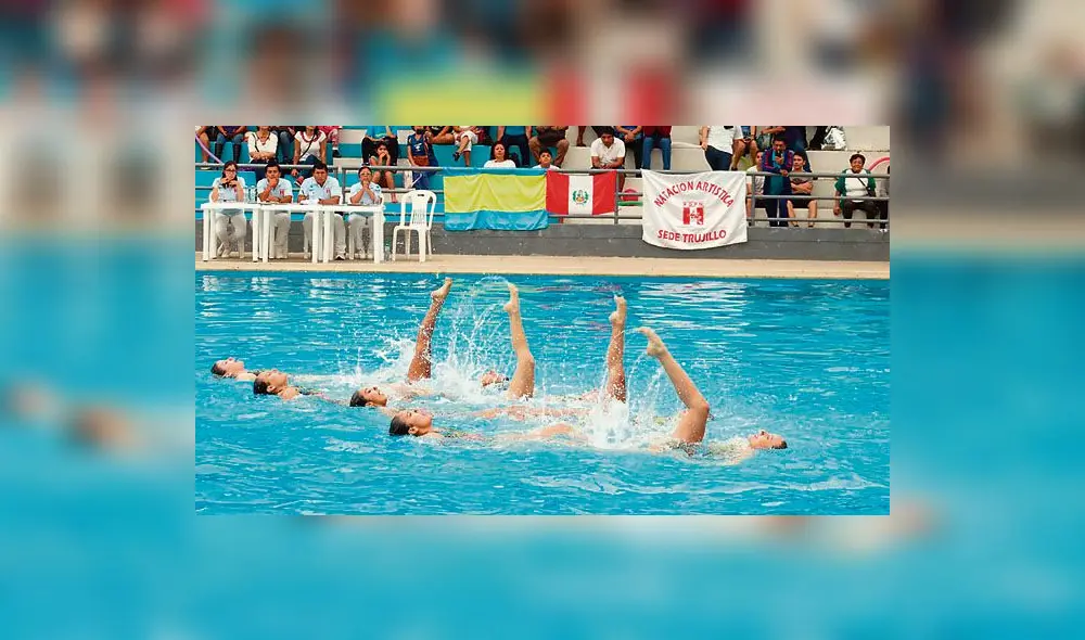 Mostraron todo su arte en el agua