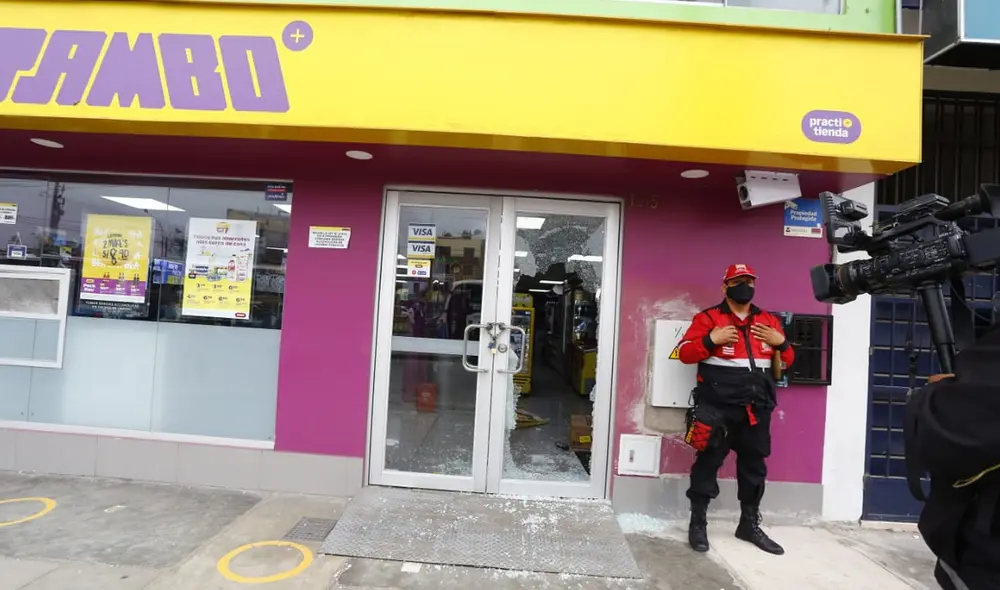 SMP: intervienen a ocho menores tras robo a minimarket SMP: intervienen a ocho menores tras robo a minimarket