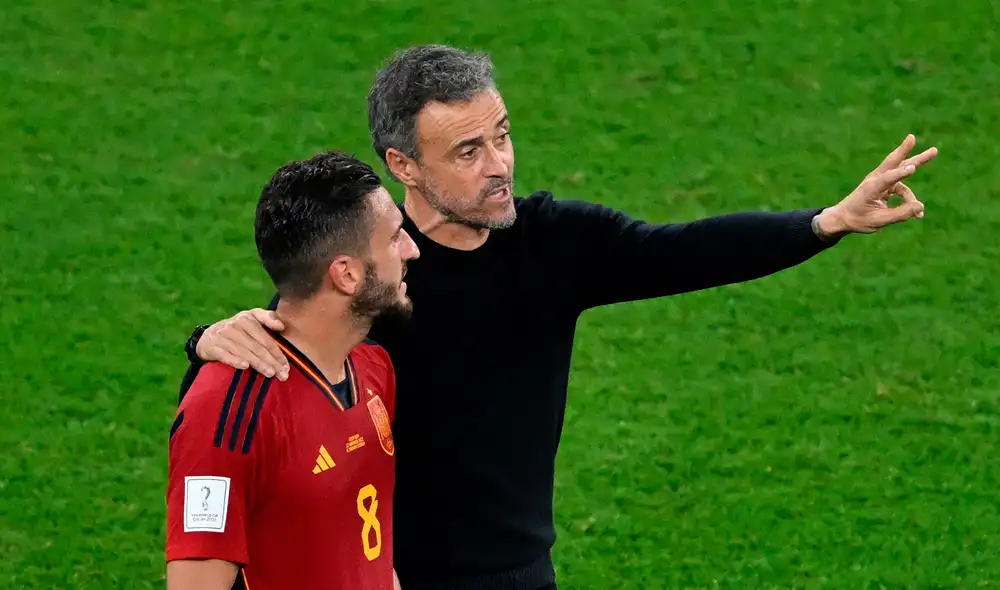 España goleó 7-0 a Costa Rica en su debut en Qatar 2022. Foto: AFP