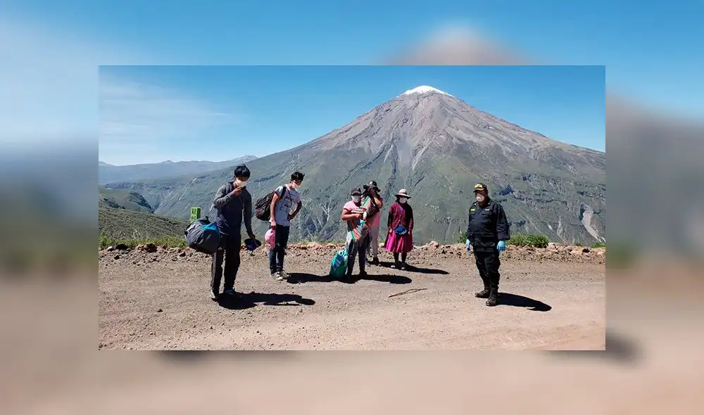 Policía los encontró caminando por Aguada Blanca.