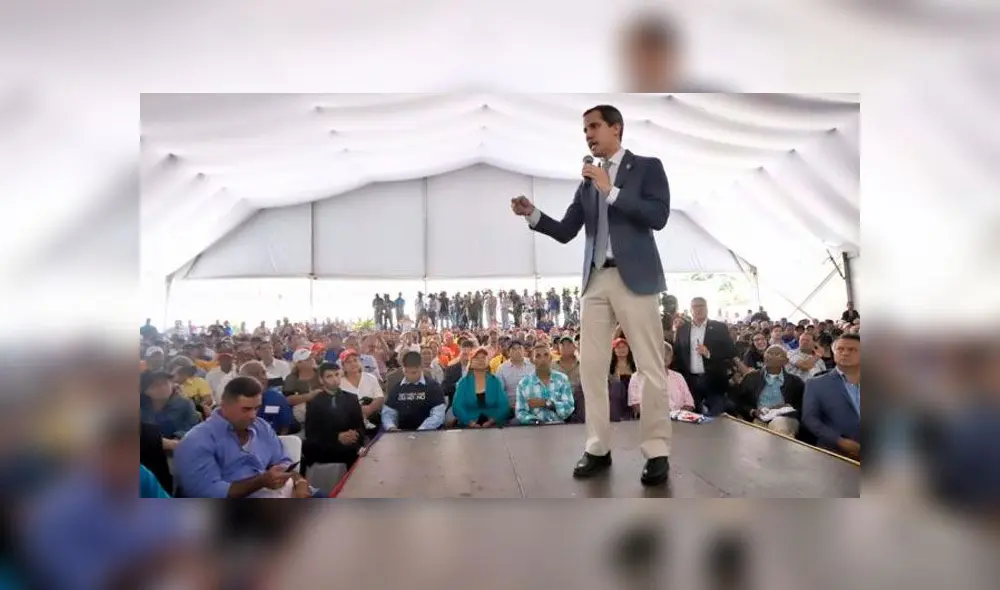 Juan Guaidó comnfirmó los contactos que tiene el gobierno de Estados Unidos con el régimen de Maduro. Foto: Twitter.