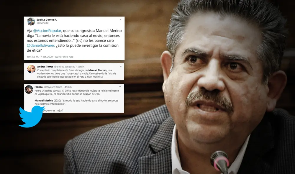 Manuel Merino hasta el momento no se disculpa por sus declaraciones. Foto: composición de Gerson Cardoso/La República