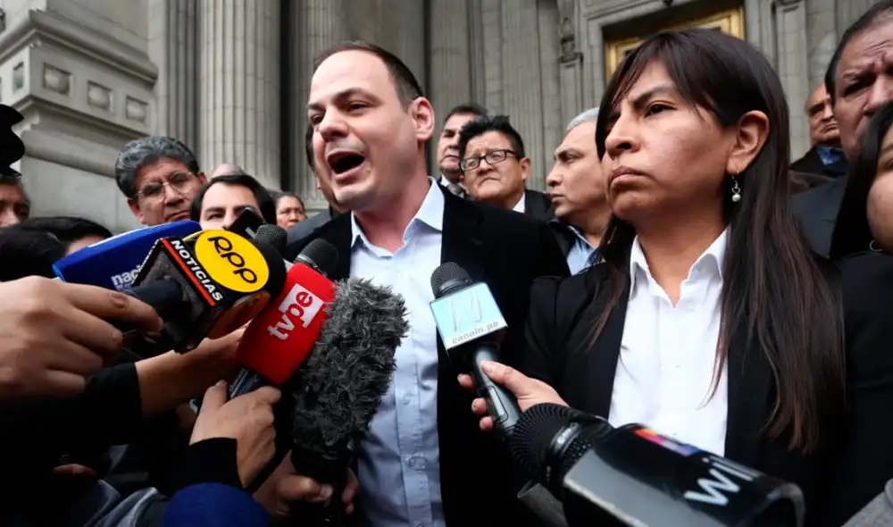 Mark Vito: “Mi esposa no sale libre solo porque tiene el apellido Fujimori” [VIDEO]