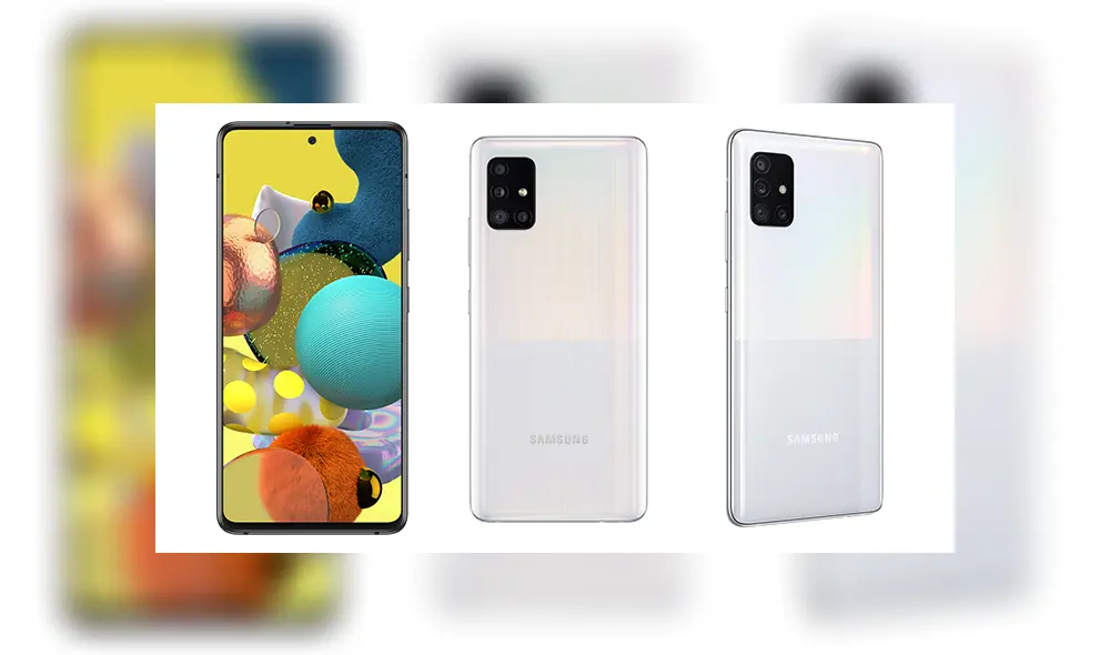 Así luce el nuevo Samsung Galaxy A51 5G.