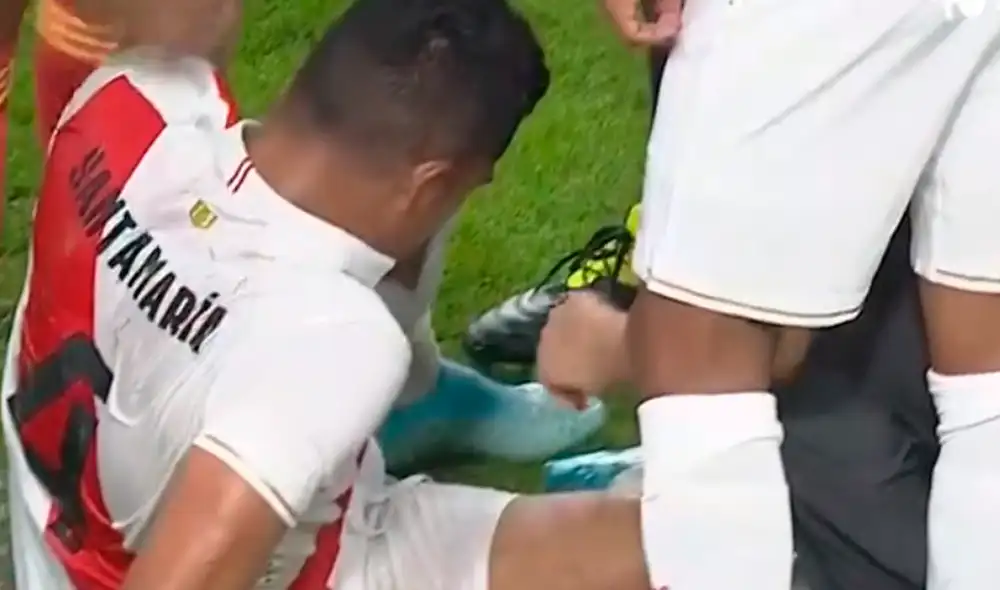 Santamaría - lesión